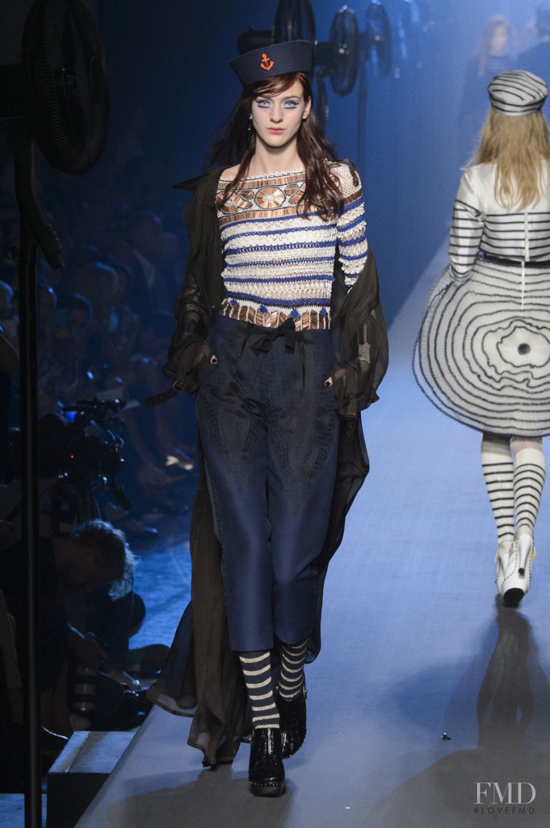 Viktor Van Pelt featured in  the Jean Paul Gaultier Haute Couture fashion show for Autumn/Winter 2015
