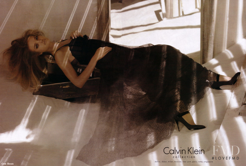 Natalia Vodianova featured in  the Calvin Klein 205W39NYC advertisement for Autumn/Winter 2005