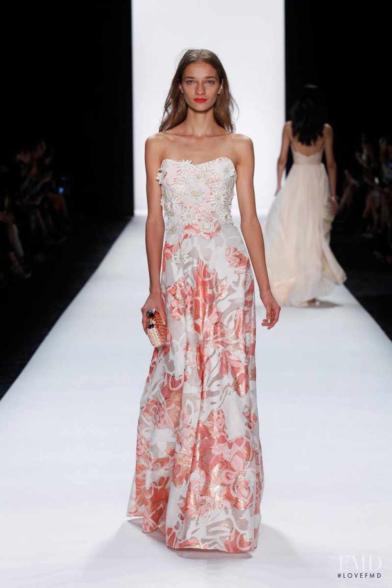 Anastasija Titko featured in  the Badgley Mischka fashion show for Spring/Summer 2016