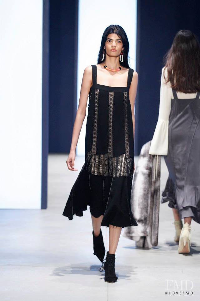 Bhumika Arora featured in  the Derek Lam fashion show for Spring/Summer 2016