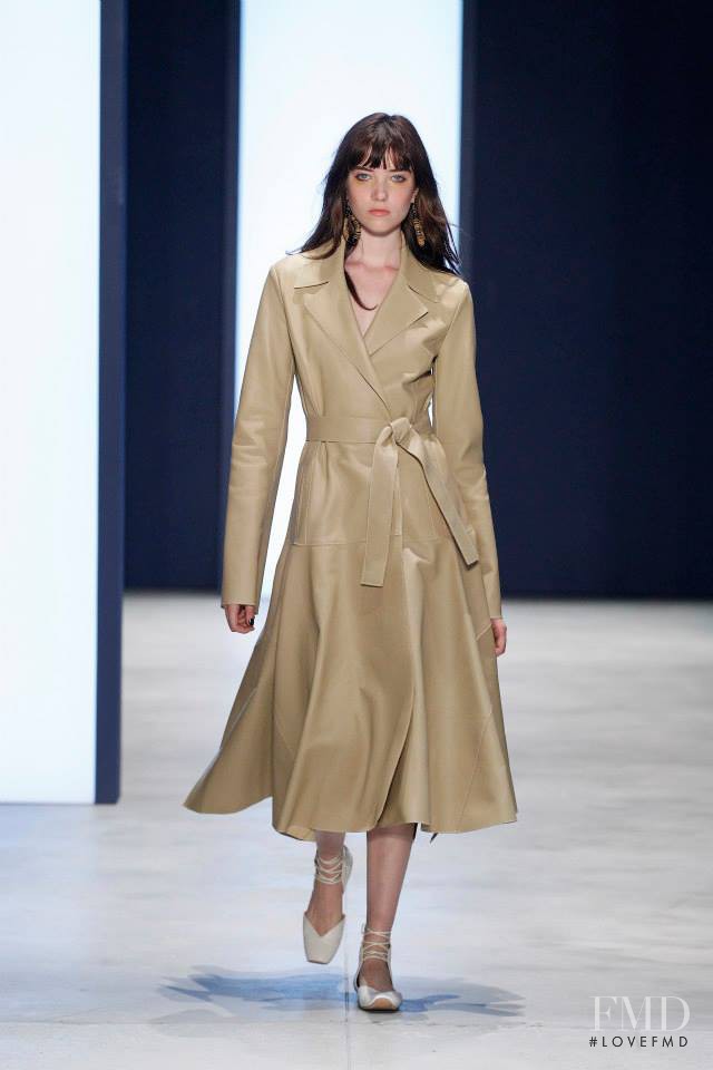 Grace Hartzel featured in  the Derek Lam fashion show for Spring/Summer 2016