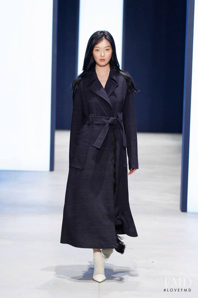 Sung Hee Kim featured in  the Derek Lam fashion show for Spring/Summer 2016