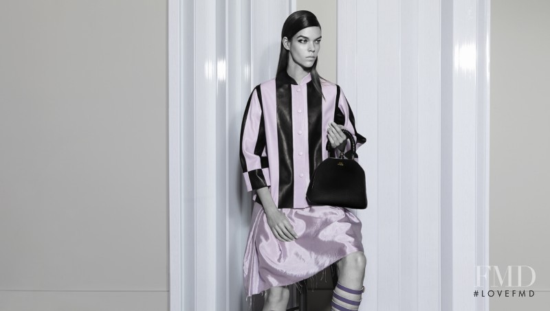 Meghan Collison featured in  the Acne Studios advertisement for Spring/Summer 2013