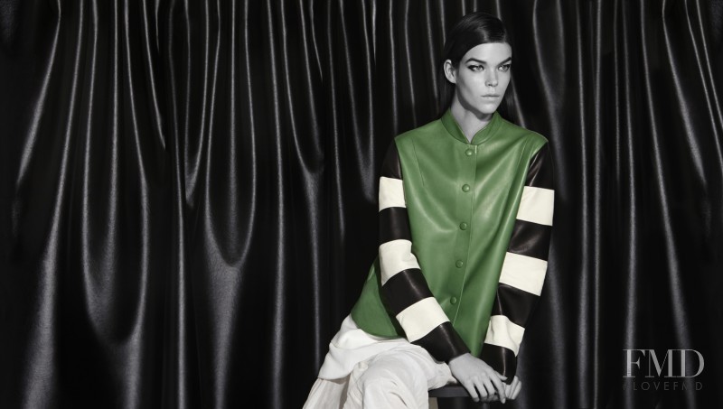 Meghan Collison featured in  the Acne Studios advertisement for Spring/Summer 2013