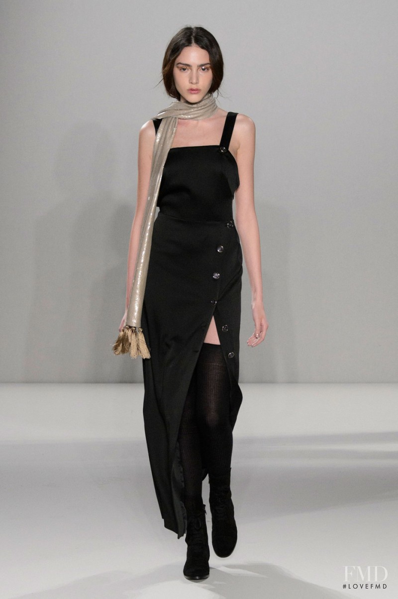 Tako Natsvlishvili featured in  the Temperley London fashion show for Autumn/Winter 2015