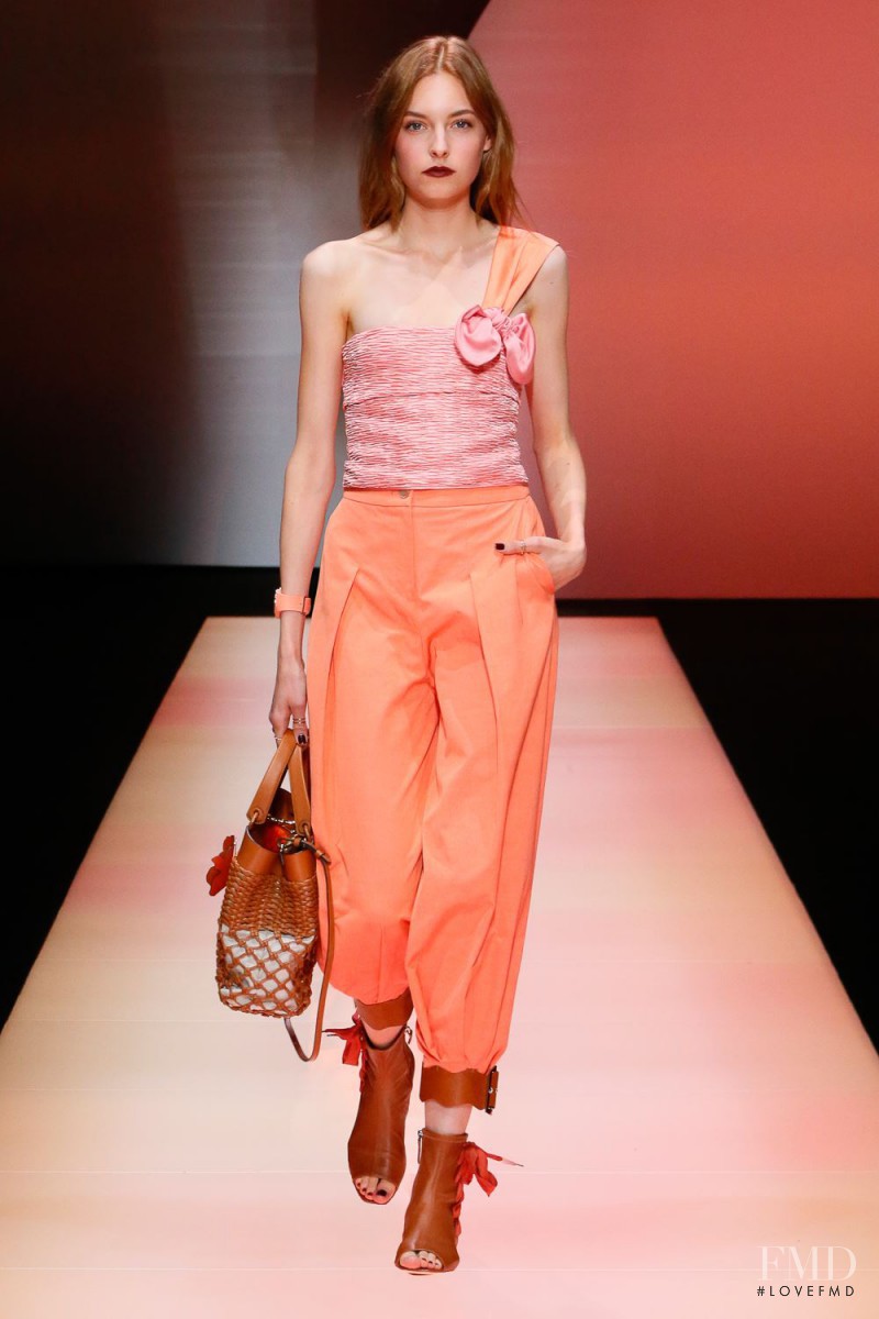 Emporio Armani fashion show for Spring/Summer 2016