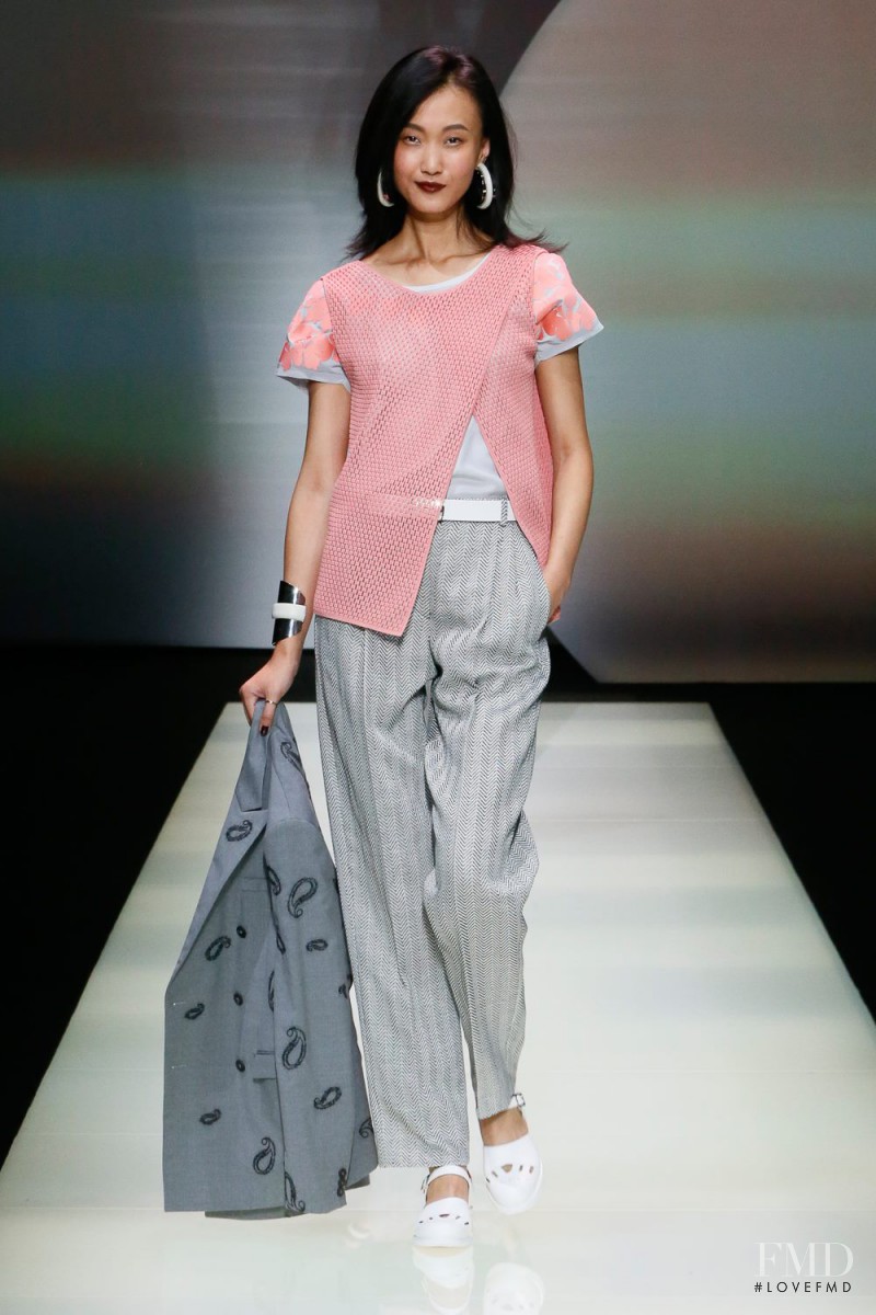 Emporio Armani fashion show for Spring/Summer 2016