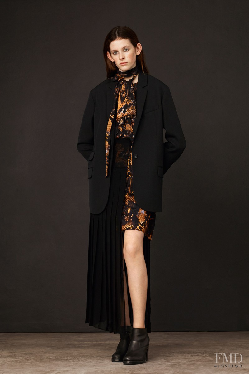 Freya Lawrence featured in  the McQ Alexander McQueen lookbook for Autumn/Winter 2015