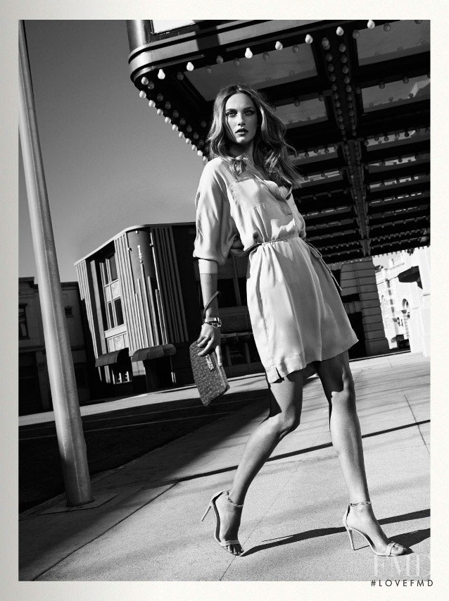 Karmen Pedaru featured in  the Massimo Dutti NYC-Limited Collection – 689 5th Avenue Collection catalogue for Spring/Summer 2013