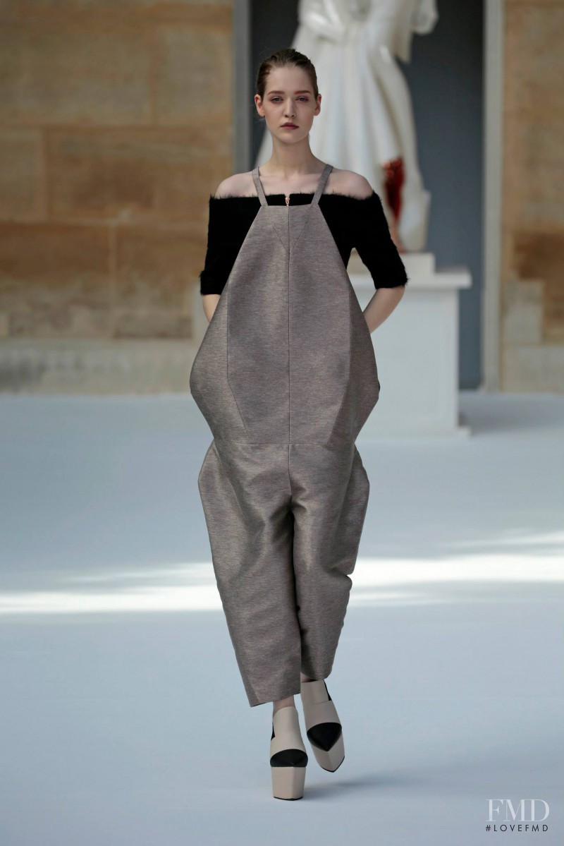 Ivana Teklic featured in  the Ilja fashion show for Autumn/Winter 2015