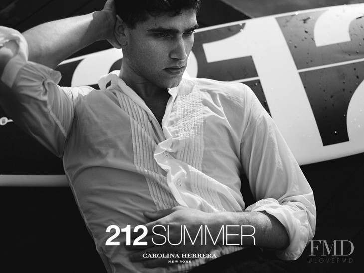 Carolina Herrera 212 Summer Fragrance advertisement for Spring/Summer 2012