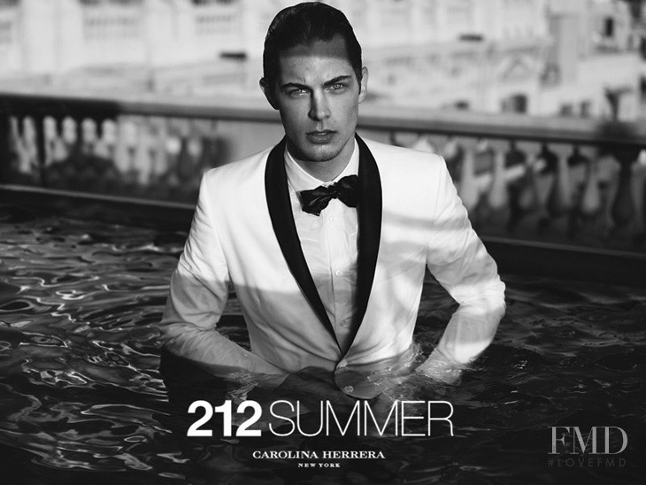 Carolina Herrera 212 Summer Fragrance advertisement for Spring/Summer 2012