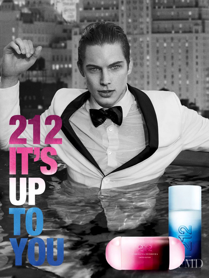 Carolina Herrera 212 Summer Fragrance advertisement for Spring/Summer 2012