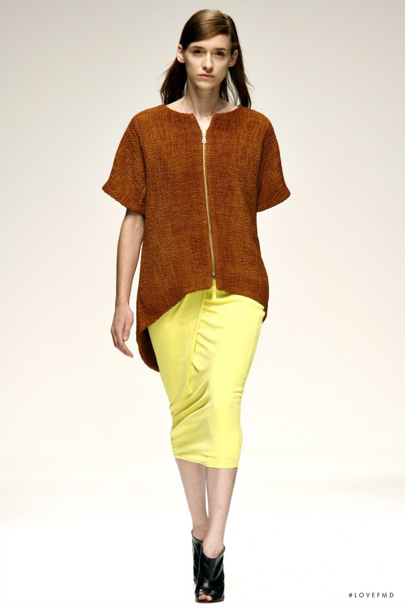 Katja Verheul featured in  the Osman by Osman Yousefzada fashion show for Spring/Summer 2011