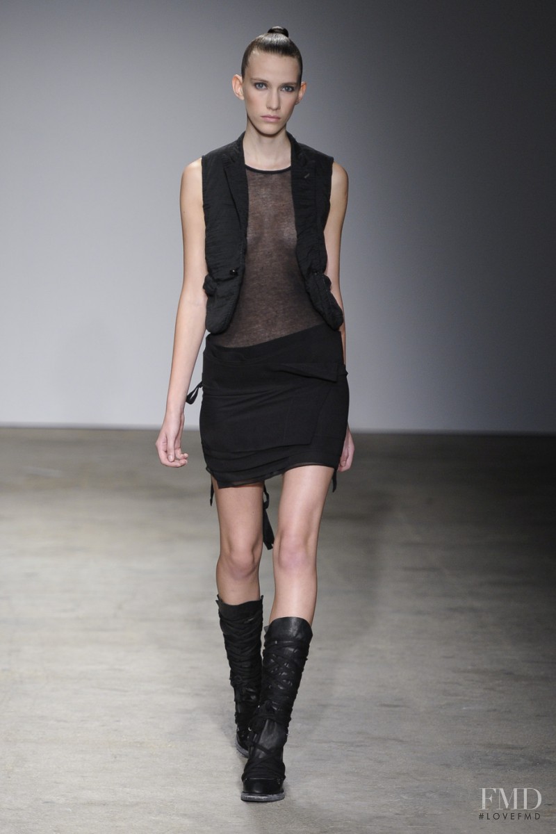 Melinda Szepesi featured in  the Nicolas Andreas Taralis fashion show for Spring/Summer 2011