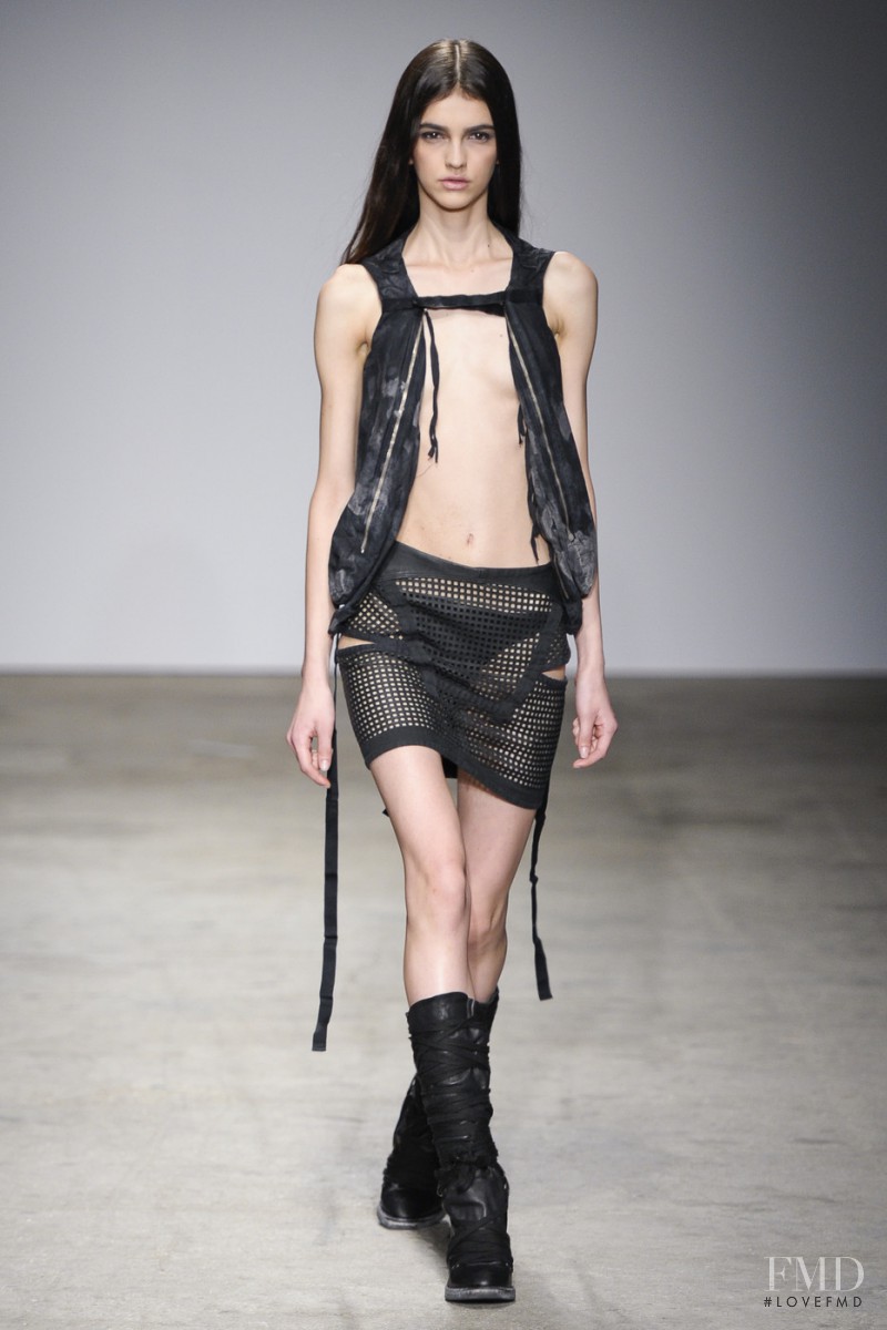 Vanusa Savaris featured in  the Nicolas Andreas Taralis fashion show for Spring/Summer 2011