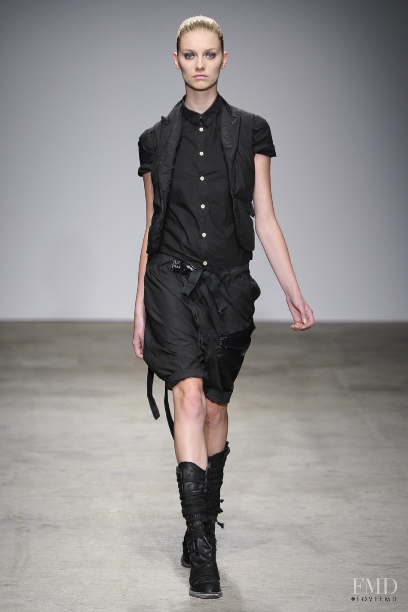 Iris van Berne featured in  the Nicolas Andreas Taralis fashion show for Spring/Summer 2011