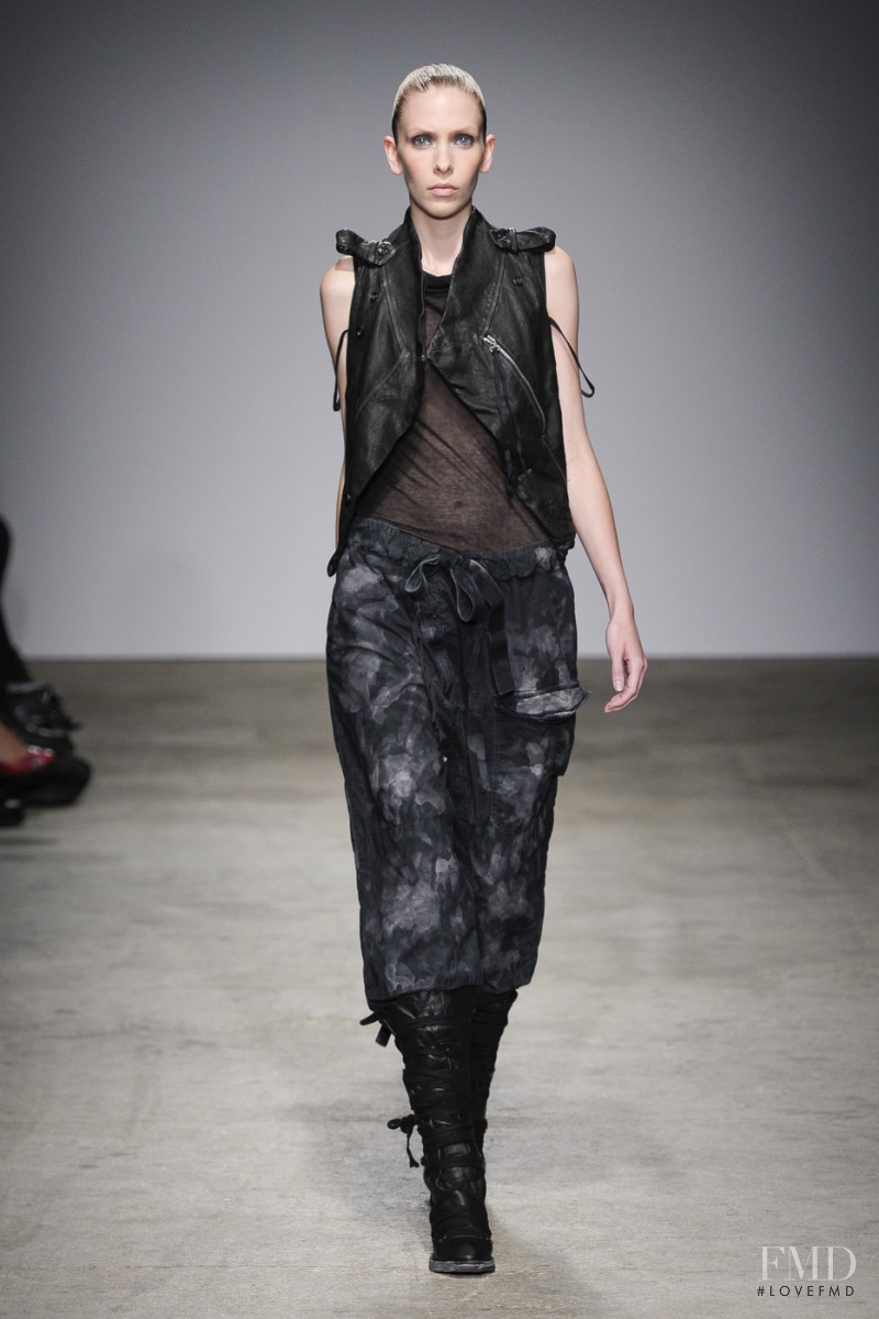 Hildie Gifstad featured in  the Nicolas Andreas Taralis fashion show for Spring/Summer 2011