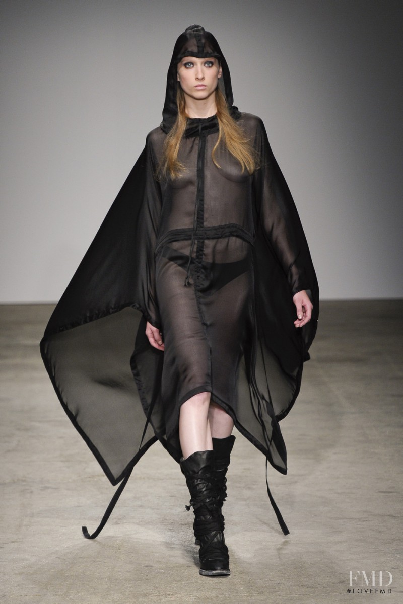 Ieva Marija Andrulyte featured in  the Nicolas Andreas Taralis fashion show for Spring/Summer 2011
