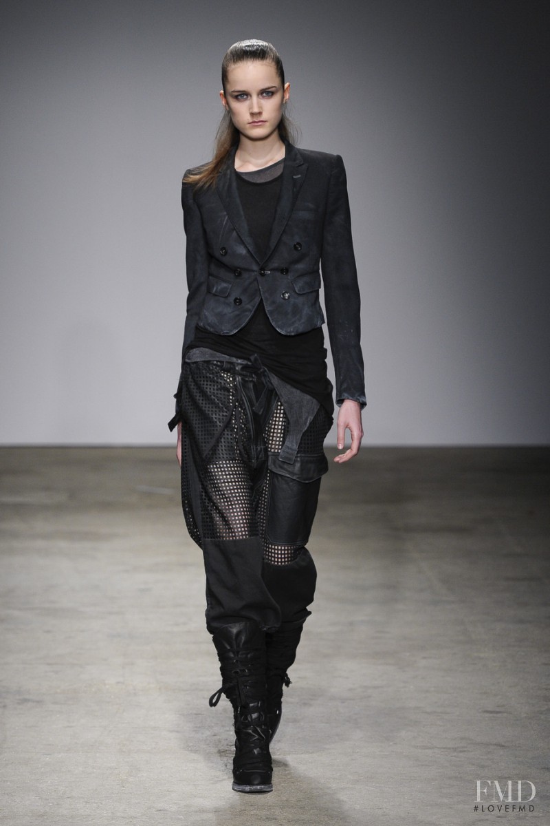 Laura McCone featured in  the Nicolas Andreas Taralis fashion show for Spring/Summer 2011