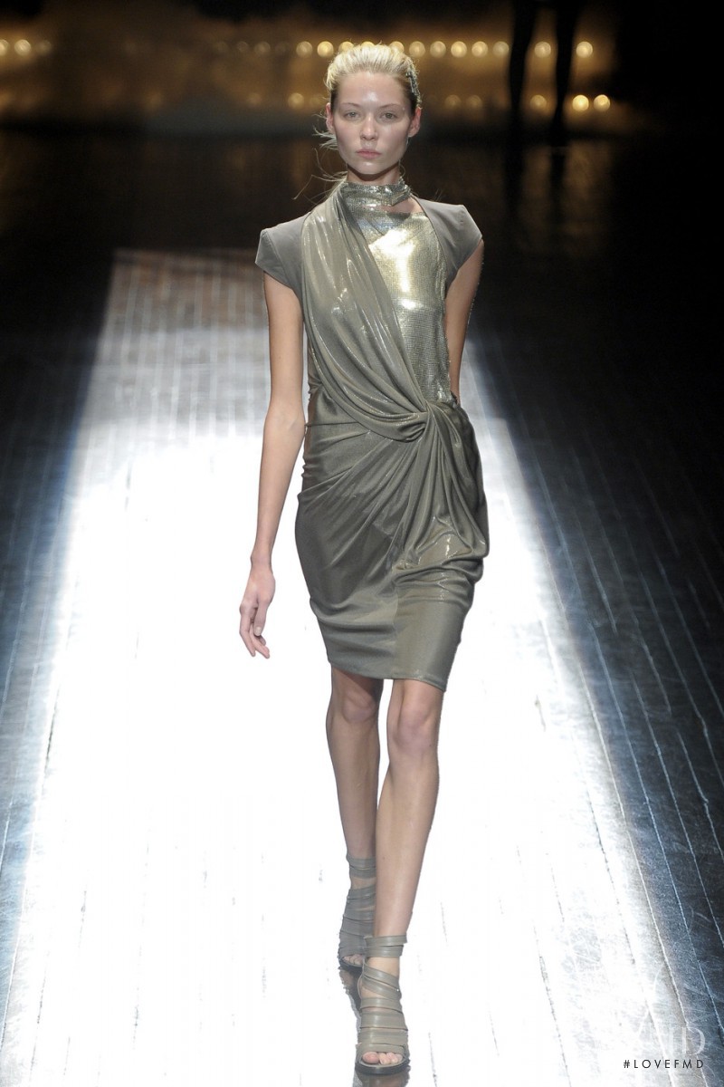 Vika Falileeva featured in  the A.F. Vandevorst fashion show for Spring/Summer 2011