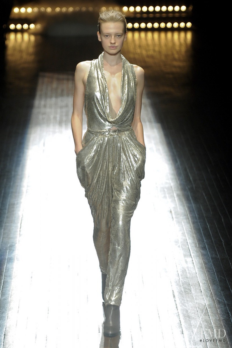 Anastasia Kuznetsova featured in  the A.F. Vandevorst fashion show for Spring/Summer 2011