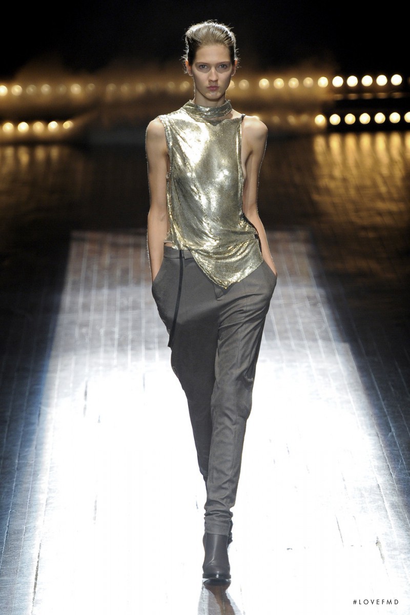 Ana Gilca featured in  the A.F. Vandevorst fashion show for Spring/Summer 2011