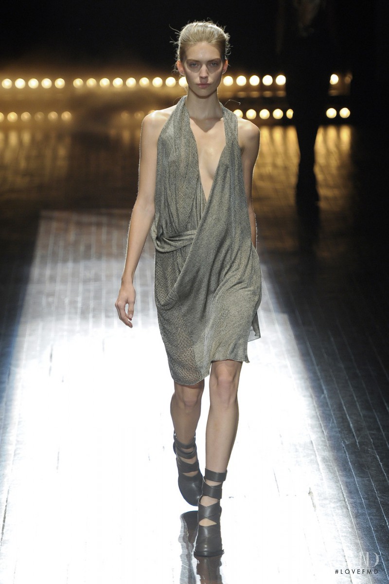 Emily Senko featured in  the A.F. Vandevorst fashion show for Spring/Summer 2011
