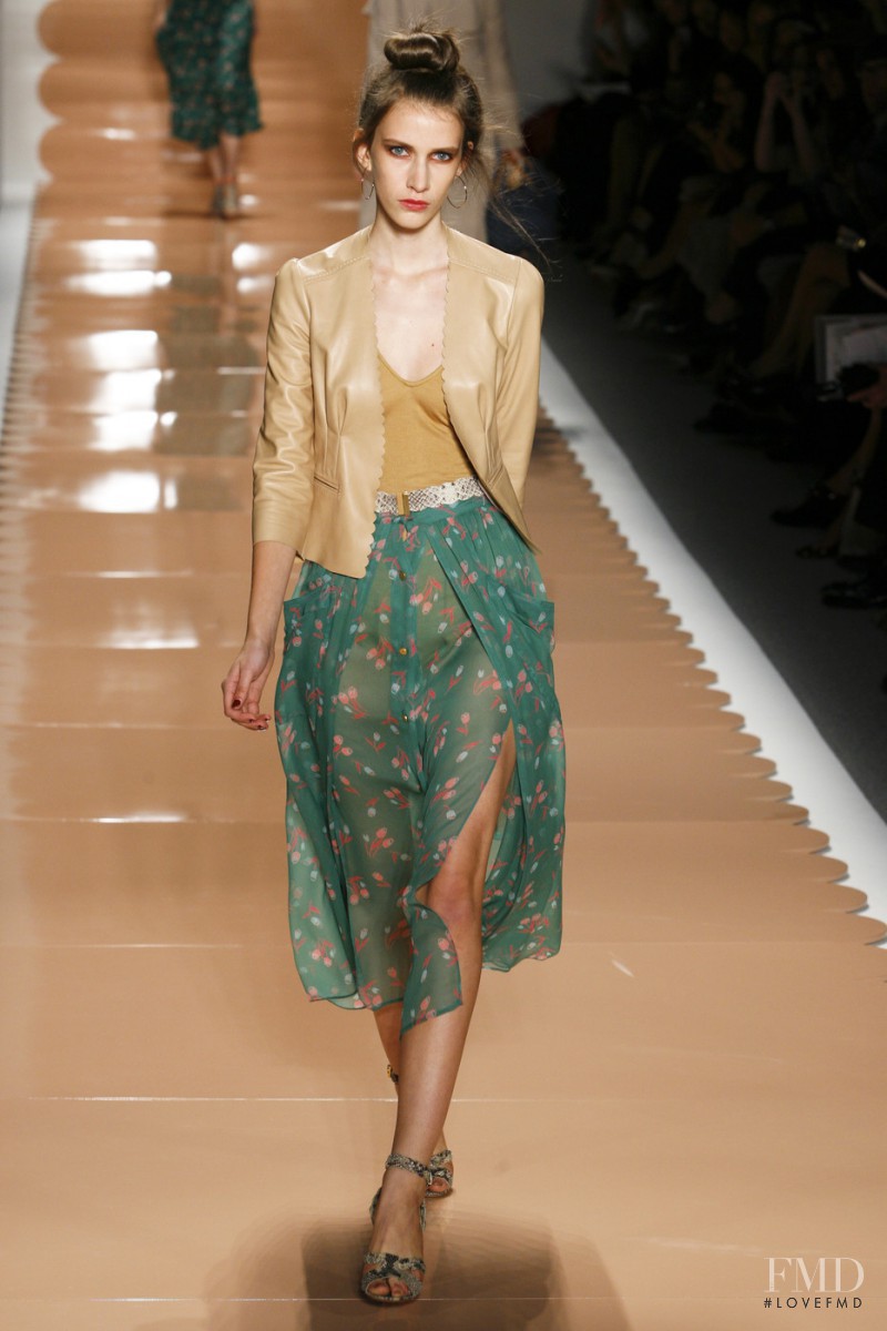 Melinda Szepesi featured in  the Rebecca Taylor fashion show for Spring/Summer 2011