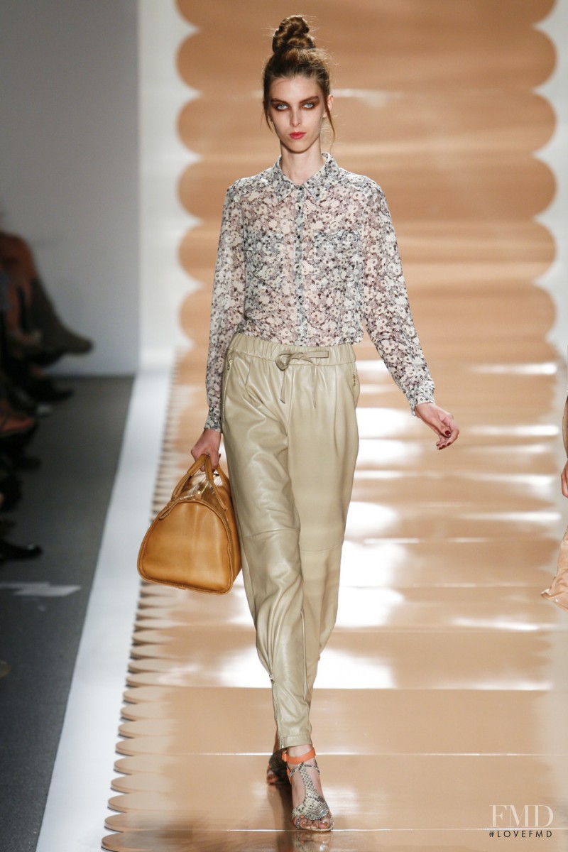Chloe Memisevic featured in  the Rebecca Taylor fashion show for Spring/Summer 2011