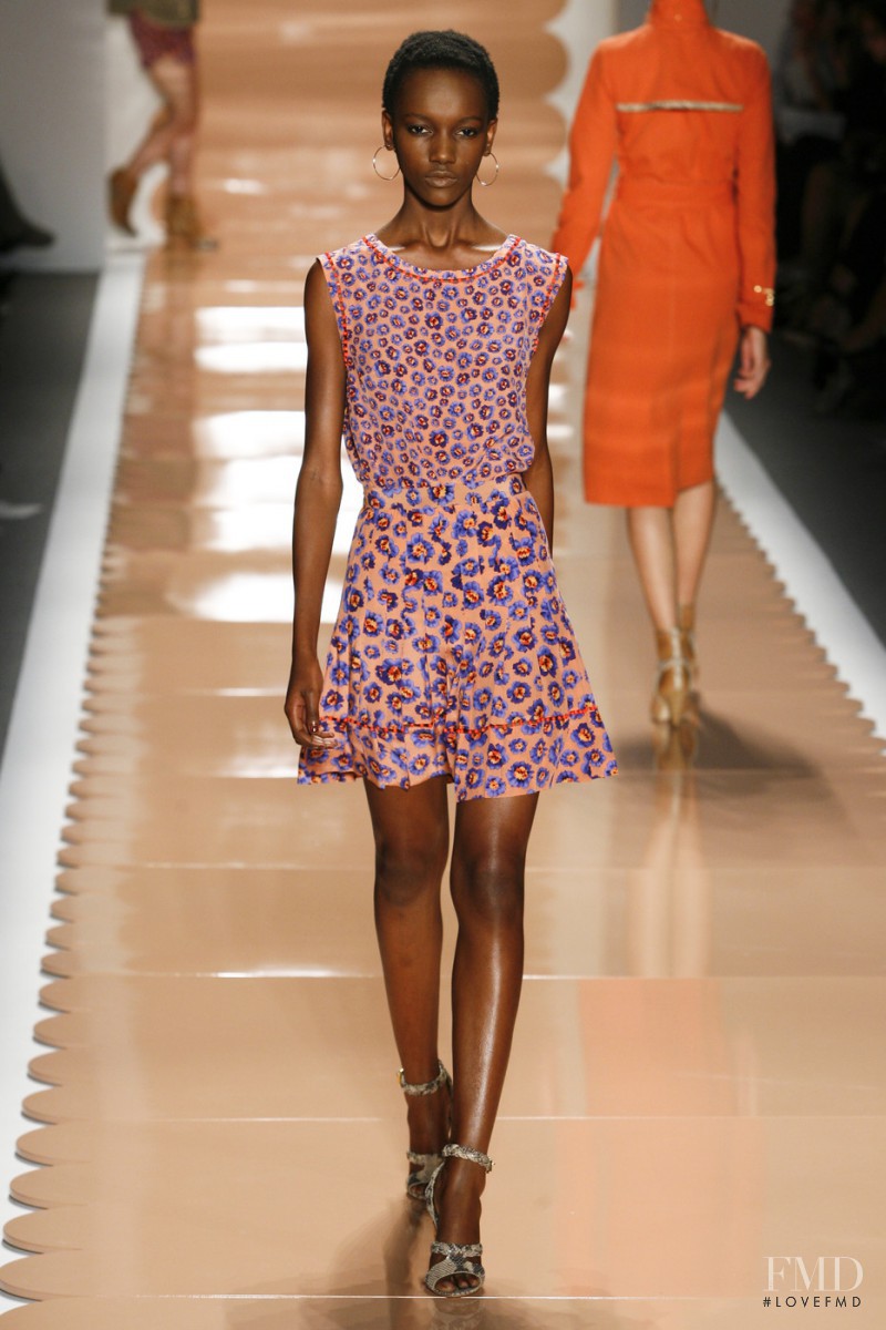 Herieth Paul featured in  the Rebecca Taylor fashion show for Spring/Summer 2011