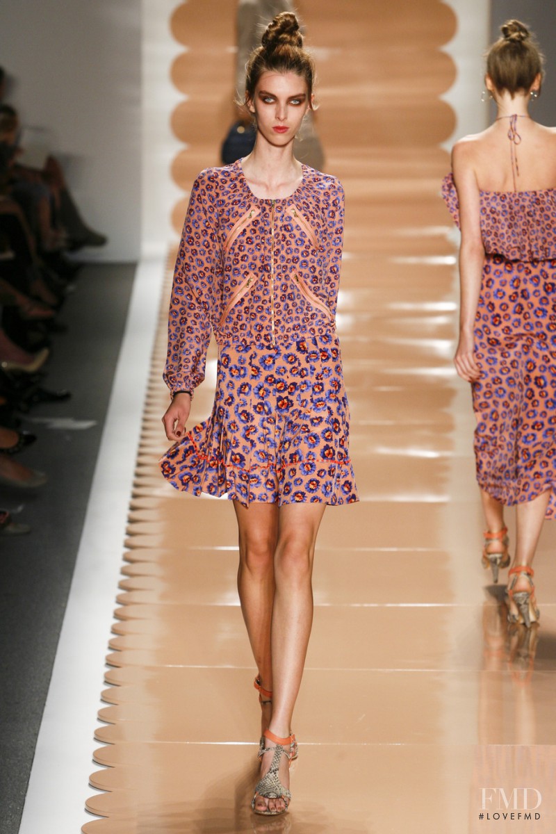 Chloe Memisevic featured in  the Rebecca Taylor fashion show for Spring/Summer 2011