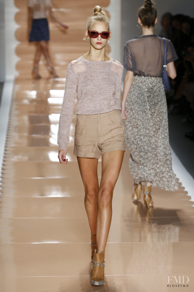 Stephanie Rad featured in  the Rebecca Taylor fashion show for Spring/Summer 2011