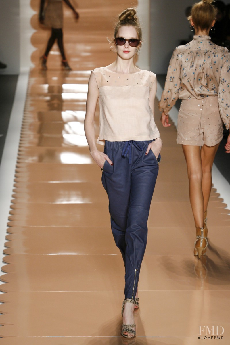 Jasmine Poulton featured in  the Rebecca Taylor fashion show for Spring/Summer 2011
