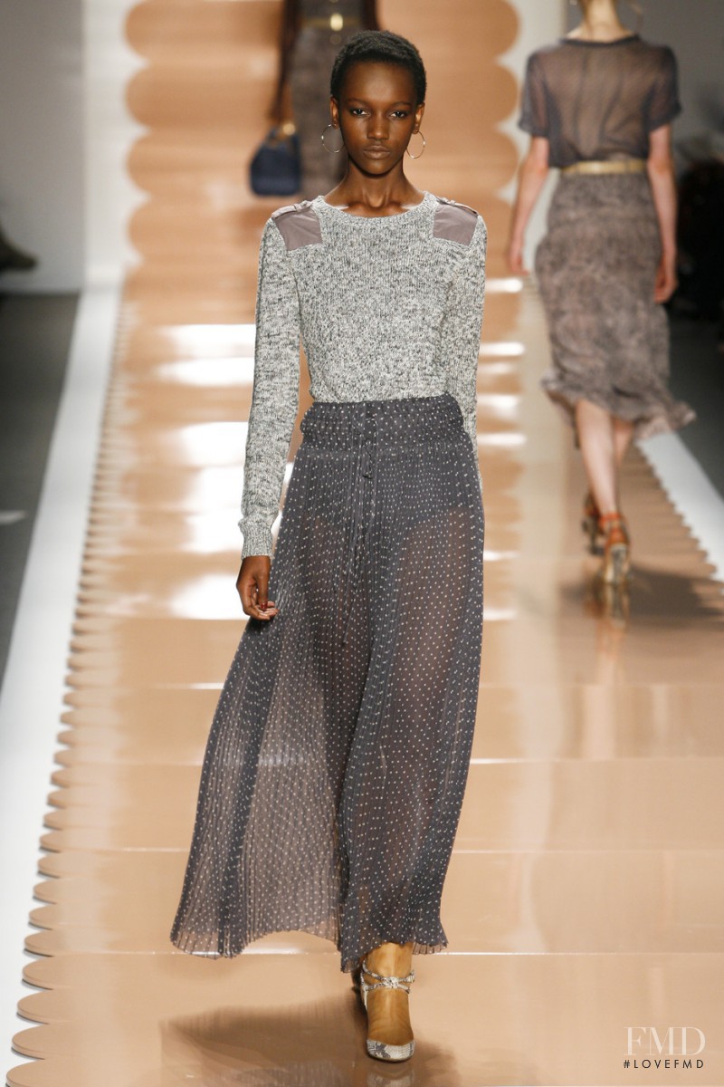Herieth Paul featured in  the Rebecca Taylor fashion show for Spring/Summer 2011
