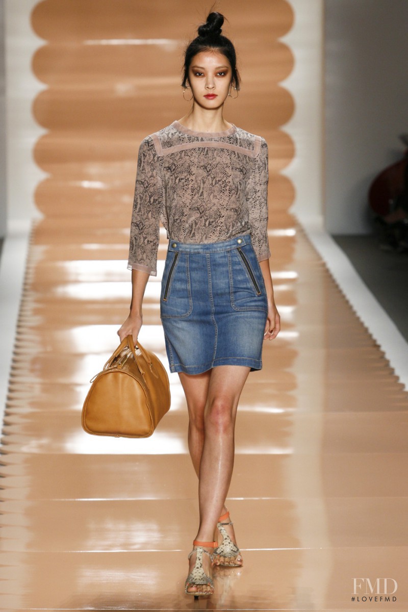 So Young Kang featured in  the Rebecca Taylor fashion show for Spring/Summer 2011