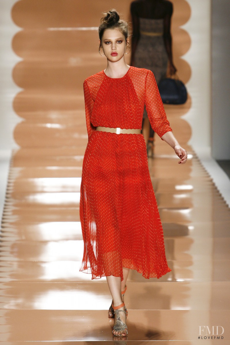Anais Pouliot featured in  the Rebecca Taylor fashion show for Spring/Summer 2011