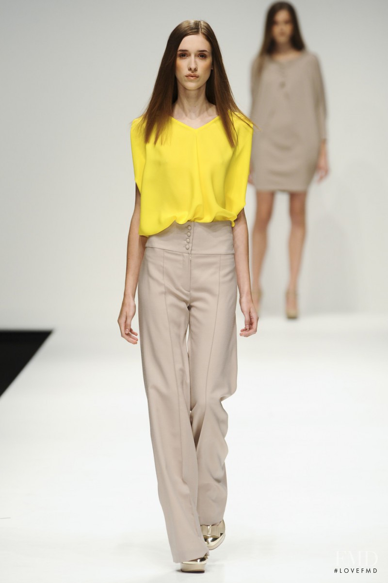 Katja Verheul featured in  the Maria Grachvogel fashion show for Spring/Summer 2011