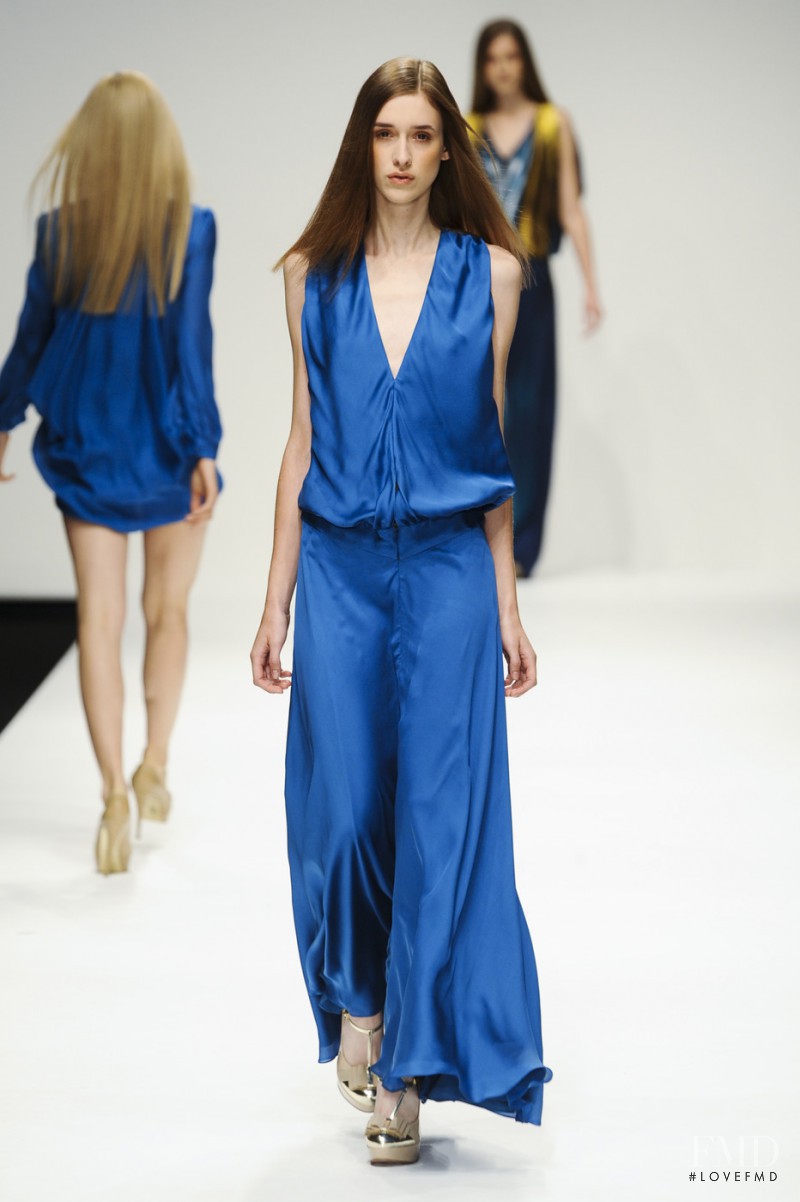 Katja Verheul featured in  the Maria Grachvogel fashion show for Spring/Summer 2011