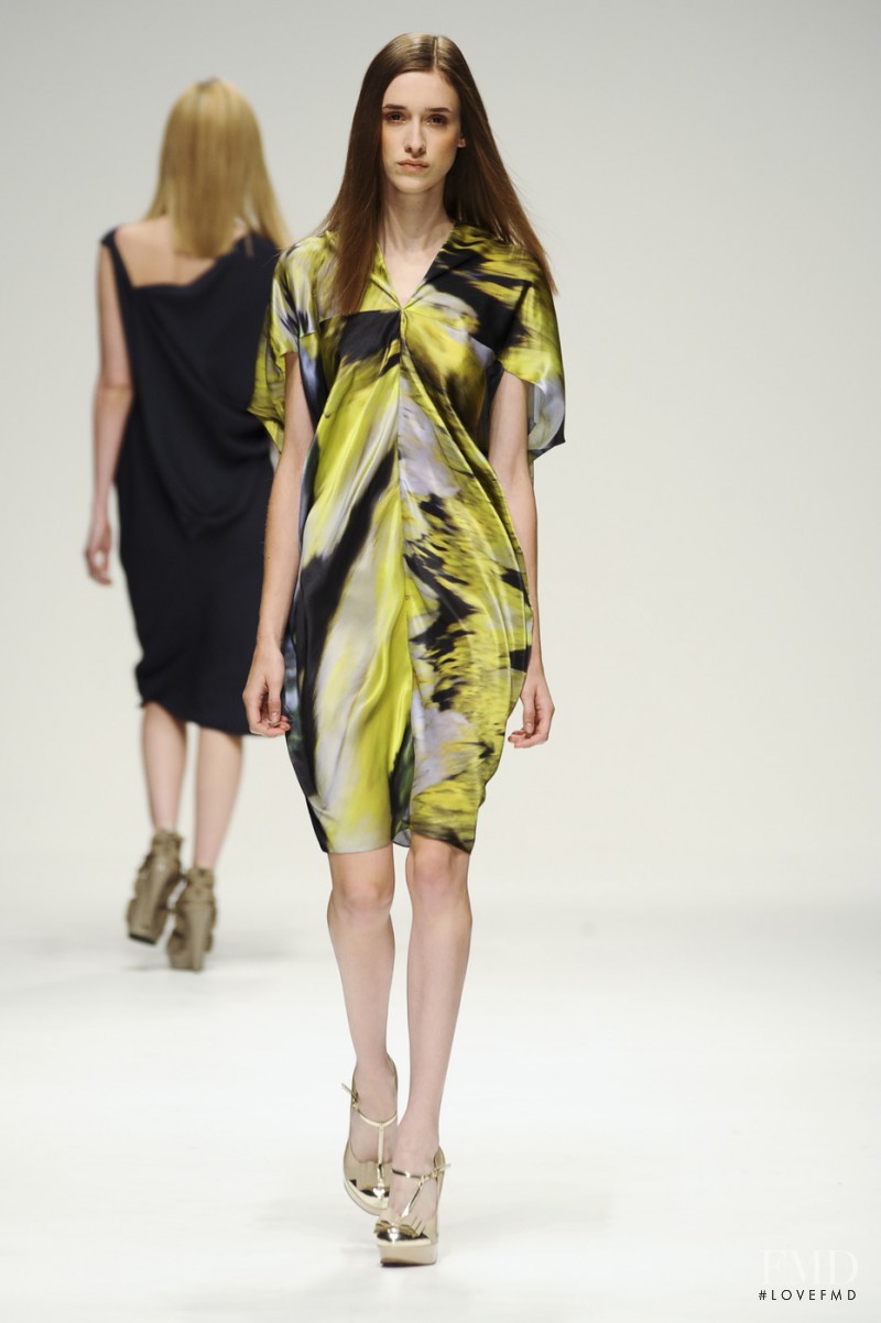 Katja Verheul featured in  the Maria Grachvogel fashion show for Spring/Summer 2011