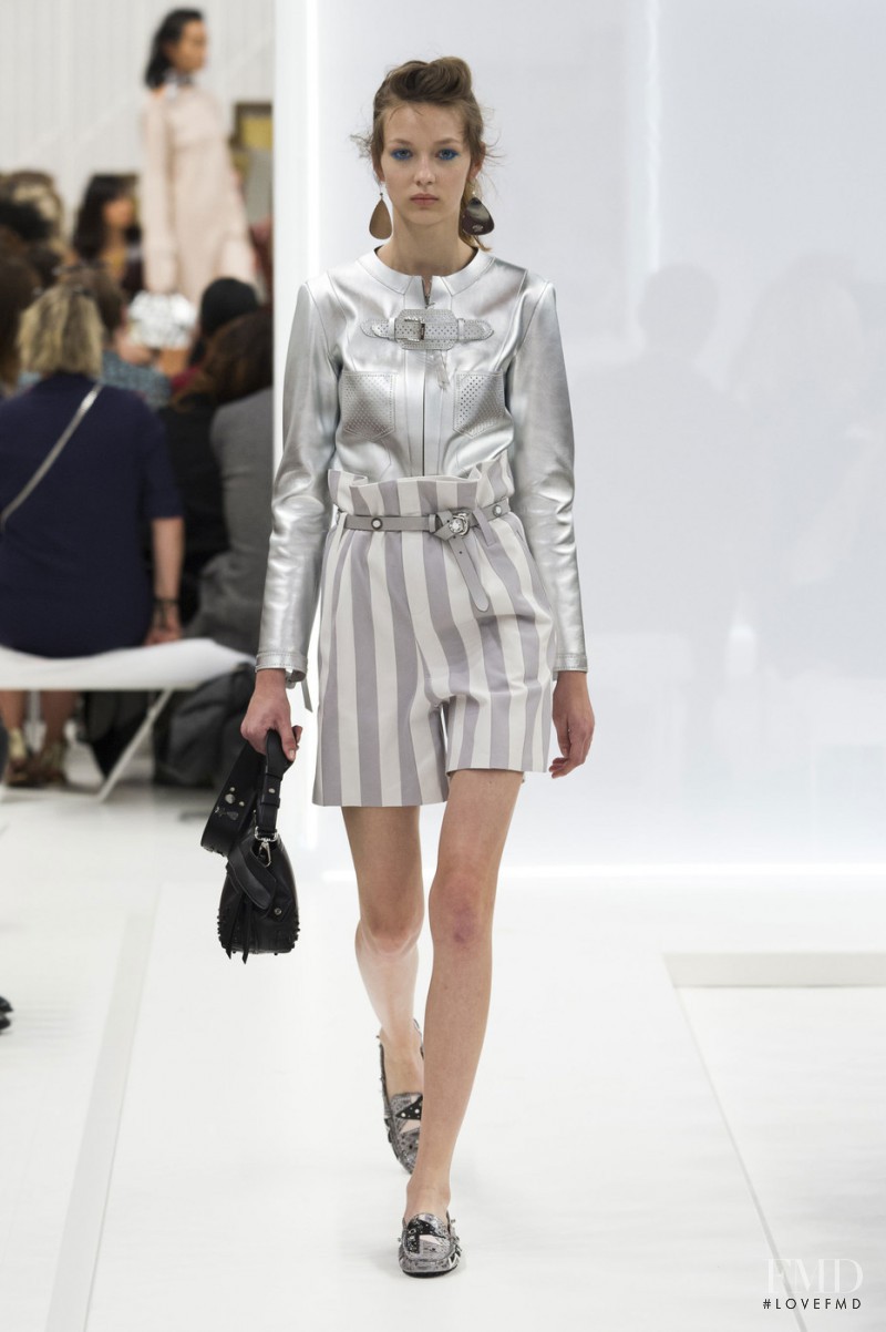 Ala Sekula featured in  the Tod\'s fashion show for Spring/Summer 2016