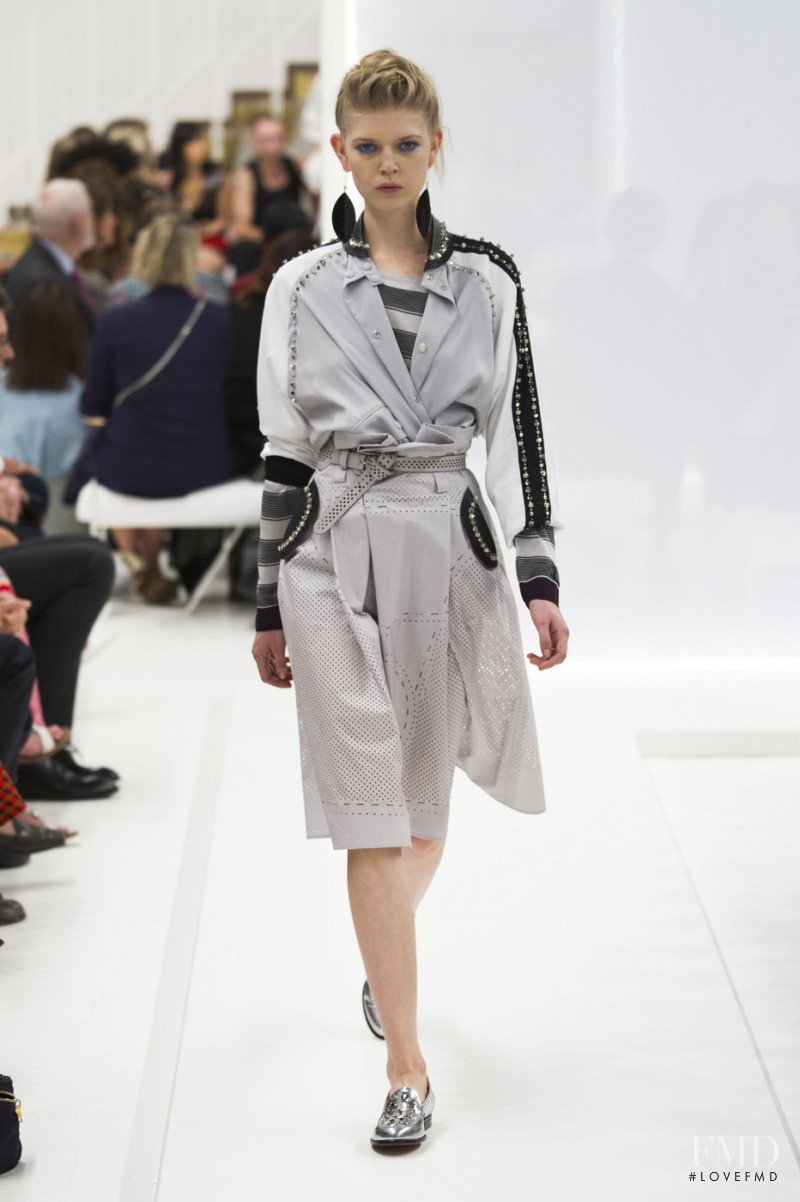 Ola Rudnicka featured in  the Tod\'s fashion show for Spring/Summer 2016