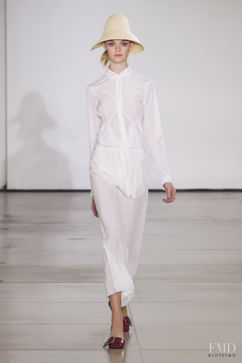 Willow Hand featured in  the Jil Sander fashion show for Spring/Summer 2016