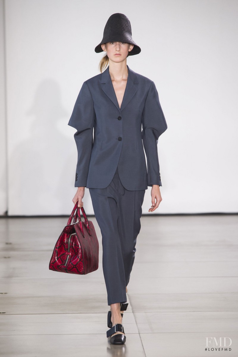 Jay Wright featured in  the Jil Sander fashion show for Spring/Summer 2016