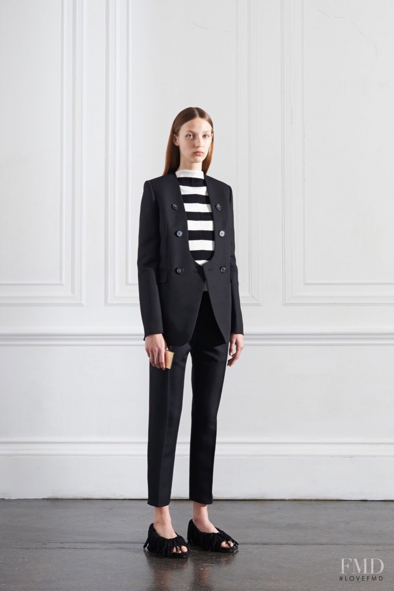 Ala Sekula featured in  the Victoria Beckham lookbook for Resort 2016