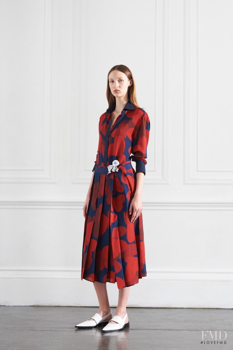 Ala Sekula featured in  the Victoria Beckham lookbook for Resort 2016