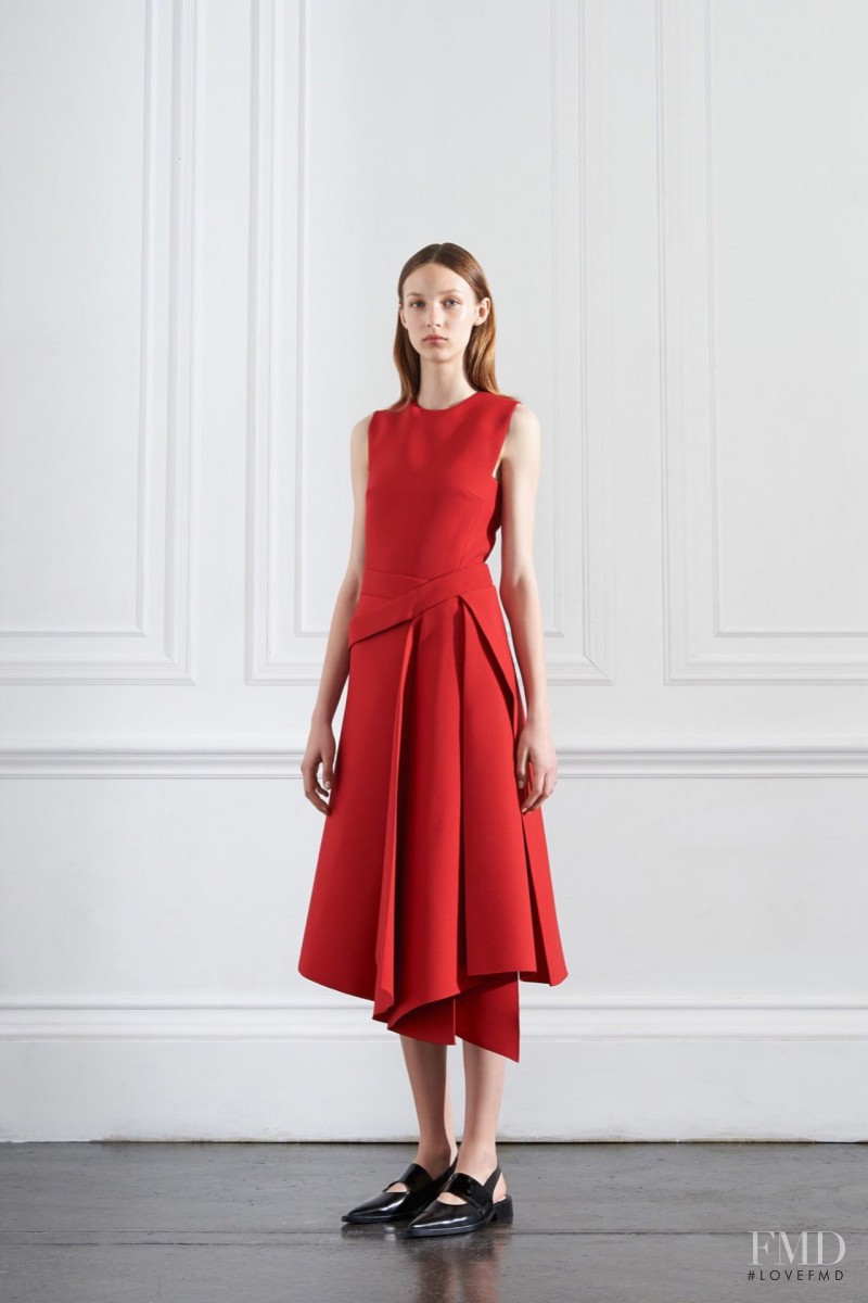 Ala Sekula featured in  the Victoria Beckham lookbook for Resort 2016