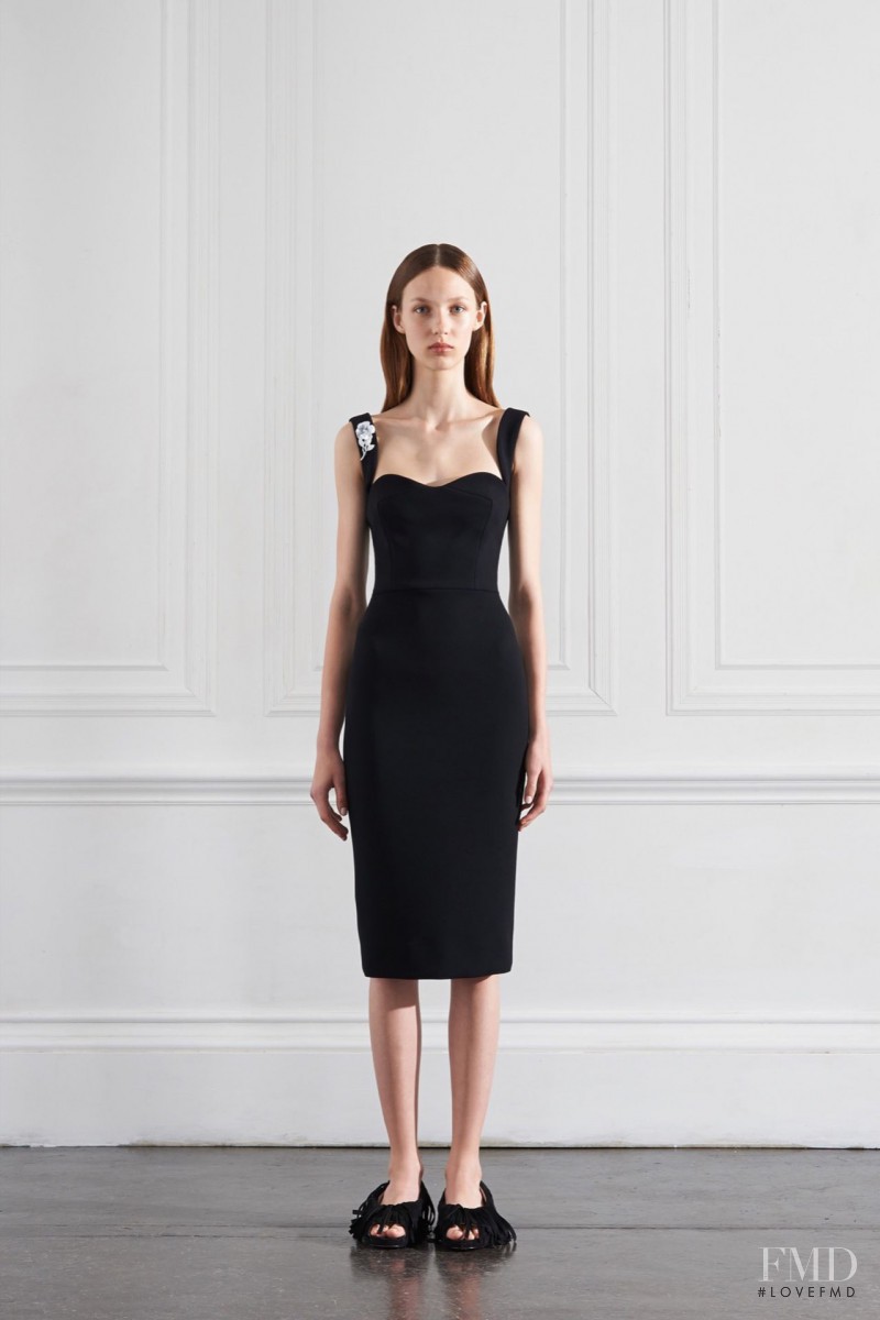 Ala Sekula featured in  the Victoria Beckham lookbook for Resort 2016