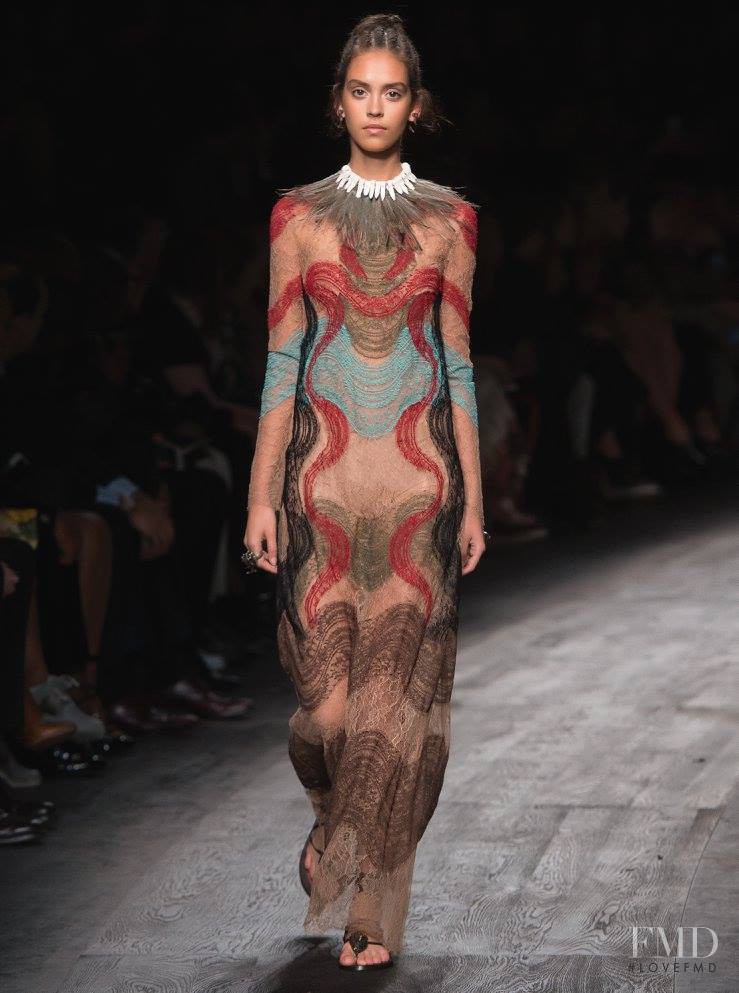 Nirvana Naves featured in  the Valentino fashion show for Spring/Summer 2016