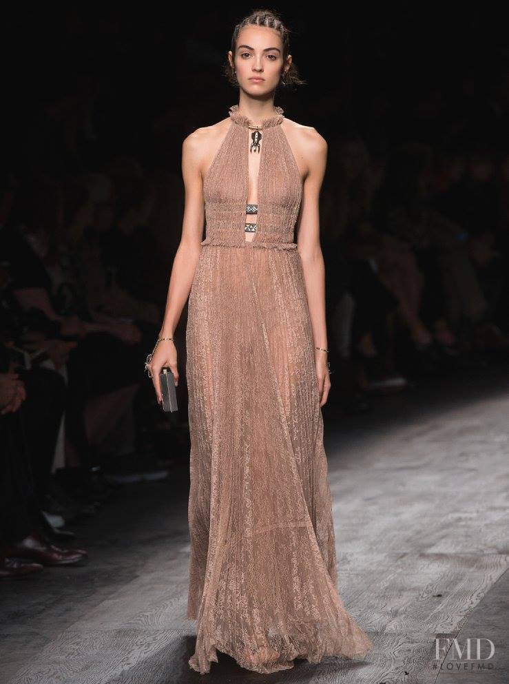 Camille Hurel featured in  the Valentino fashion show for Spring/Summer 2016